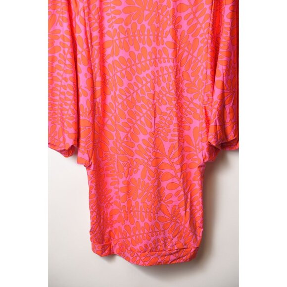 Trina Turk Playa De Flor Swim Tunic Cover Up in Multi Size S - Picture 15 of 16